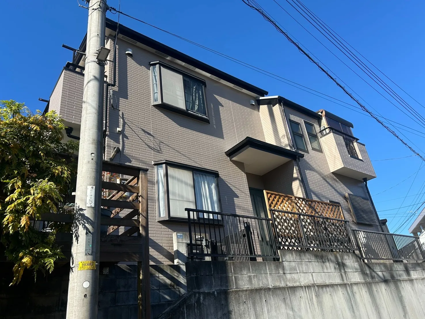 【東京都　町田市】　外壁のメンテナンス　塗装