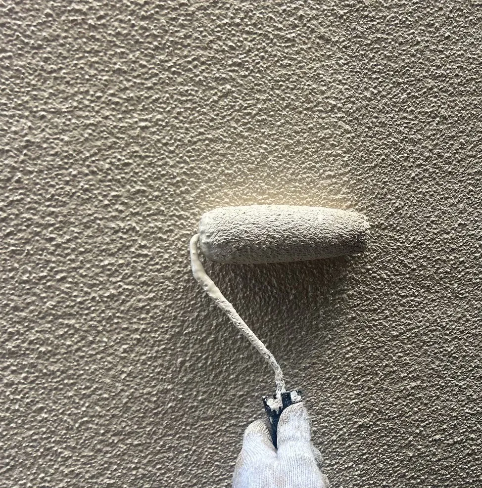 外壁　上塗り