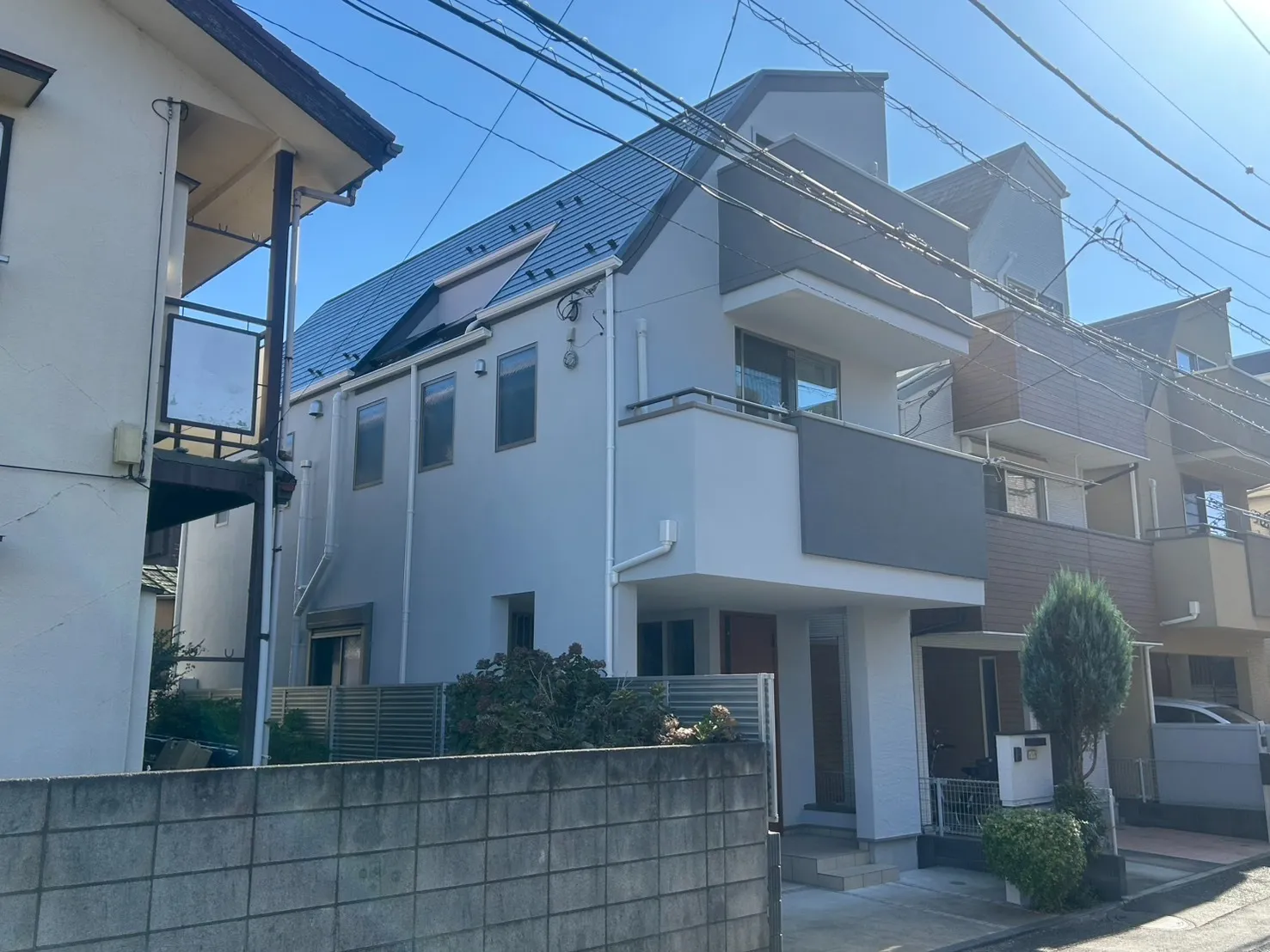 【東京都　世田谷区】屋根・外壁塗装工事