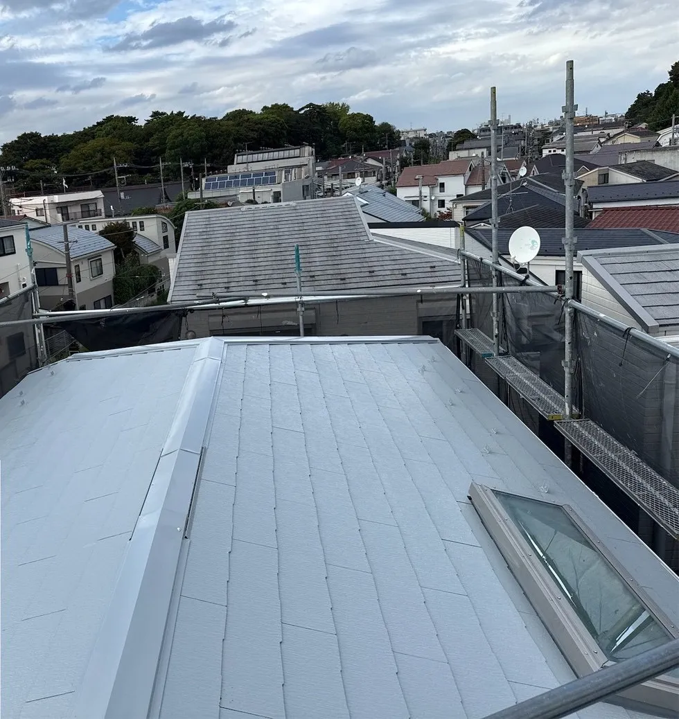 屋根　完了
