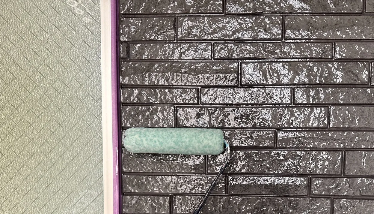 外壁　クリアー1回目